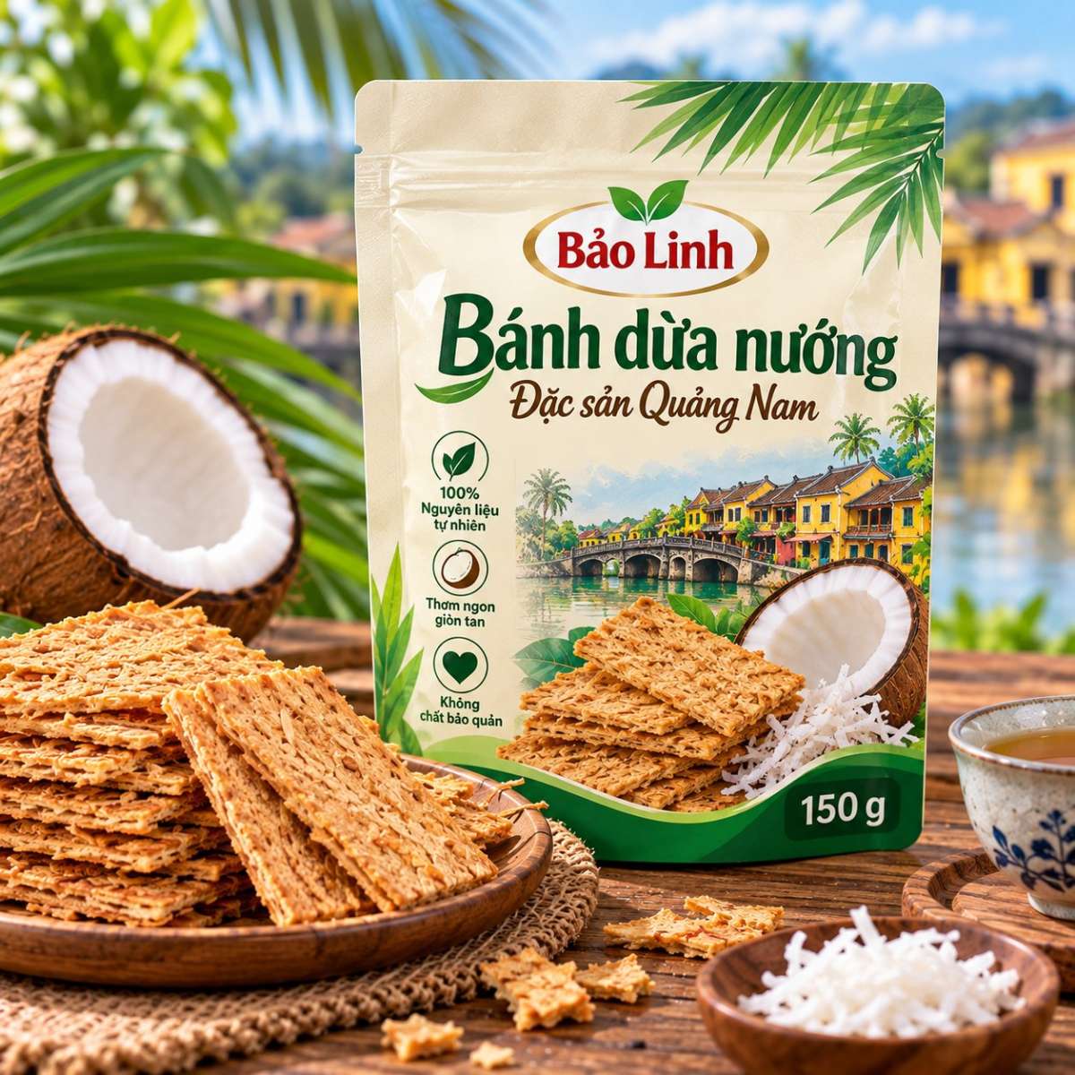 Bánh dừa nướng Bảo Linh