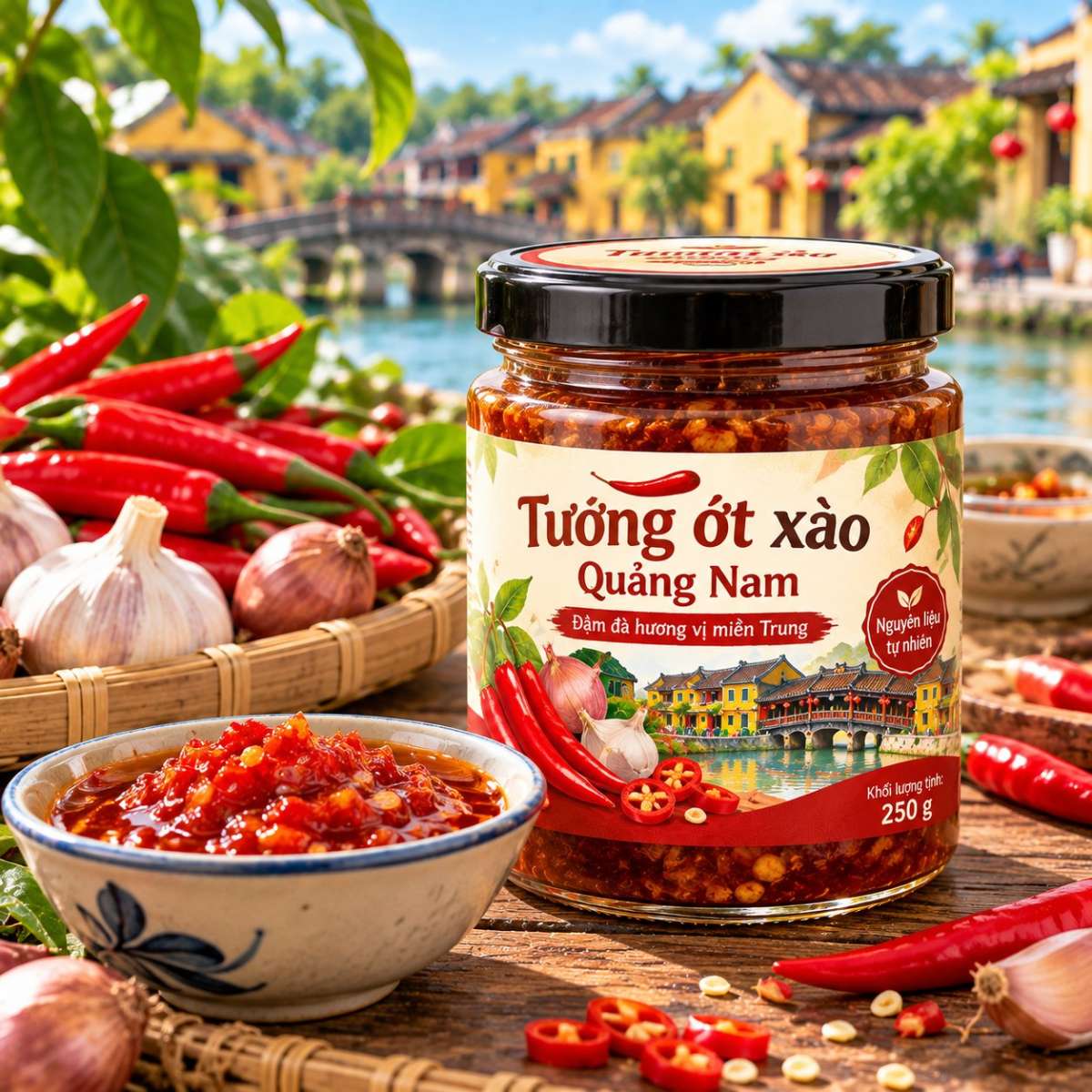 Tương ớt xào Quảng Nam