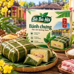 Bánh chưng Bà Ba Hội