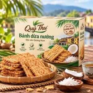 Bánh dừa nướng Quý Thu