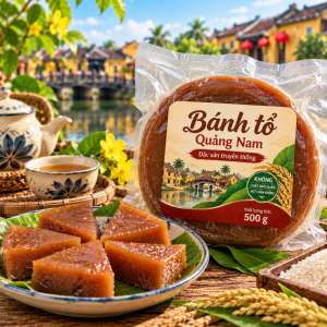 Bánh tổ Quảng Nam hút chân không