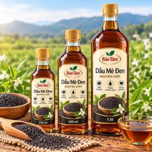 Dầu mè đen nguyên chất Bảo Tâm