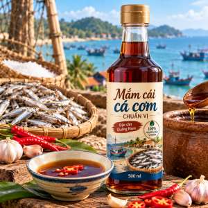 Mắm cái cá cơm chuẩn vị