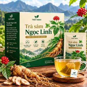 Trà sâm Ngọc Linh Triết Minh